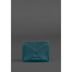 Жіноча шкіряна візитниця 5.0 зелена Blancnote BN-KK-5-malachite - Фотографія № 100