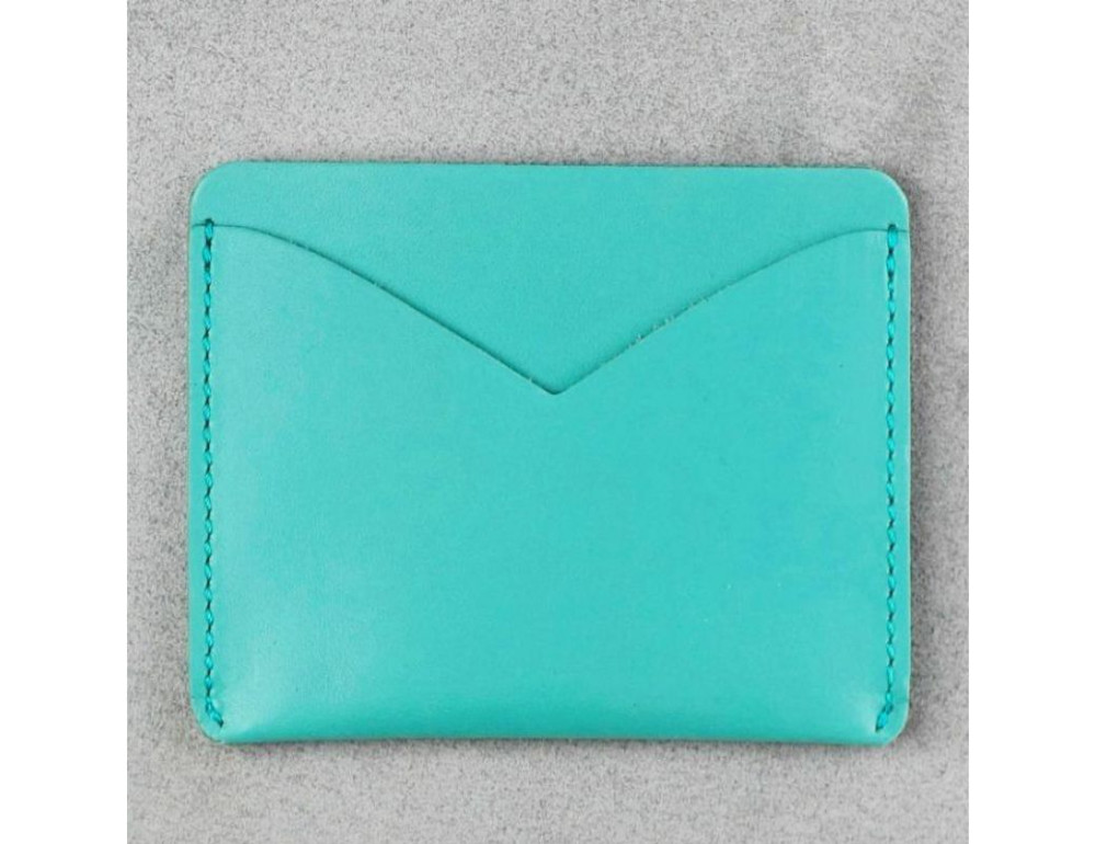 Жіноча шкіряна візитниця Blancnote BN-KK-5-tiffany - Фотографія № 4