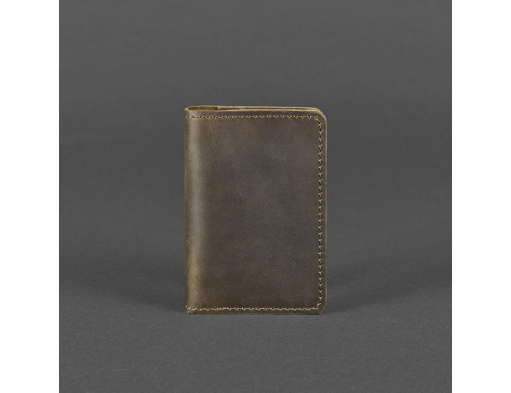 Шкіряний кард-кейс (візитниця) Blancnote BN-KK-6-o - Фотографія № 4