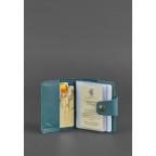 Женский кожаный кард-кейс 7.1 (Книжечка) зеленый Blancnote BN-KK-7-1-malachite - Фото № 101