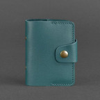 Женский кожаный кард-кейс 7.1 (Книжечка) зеленый Blancnote BN-KK-7-1-malachite - Фото № 104