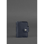 Кожаный кард-кейс 7.1 (Книжечка) темно-синий Blancnote BN-KK-7-1-navy-blue - Фото № 100