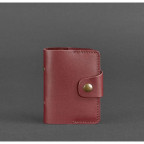 Женский кожаный кард-кейс 7.1 (Книжечка) бордовый Blancnote BN-KK-7-1-vin - Фото № 104