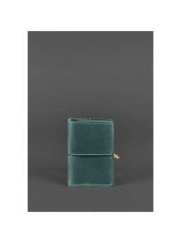 Кожаный кард-кейс зеленый Crazy Horse Blancnote BN-KK-7-iz