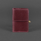 Шкіряний жіночий кард-кейс 7.0 бордовий Crazy Horse Blancnote BN-KK-7-vin-kr - Фотографія № 103