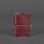 Шкіряний жіночий кард-кейс 7.0 бордовий Краст Blancnote BN-KK-7-vin - Фотографія № 103