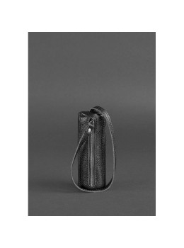 Чёрная кожаная ключница Blancnote BN-KL-3-onix