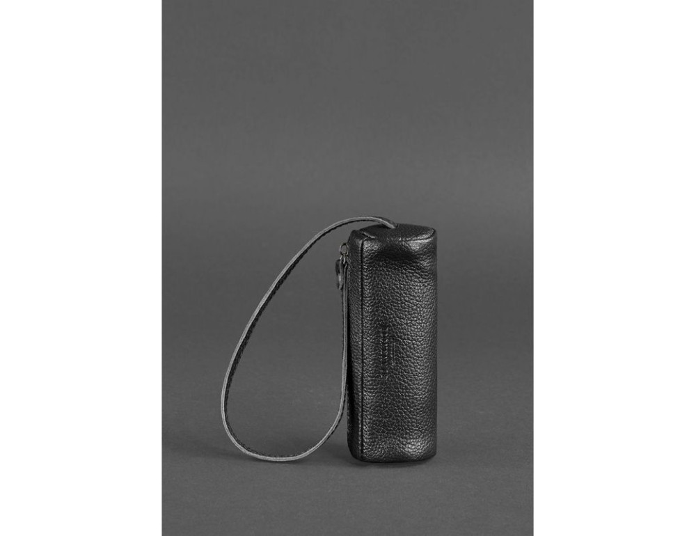 Чорна шкіряна ключниця Blancnote BN-KL-3-onix - Фотографія № 3