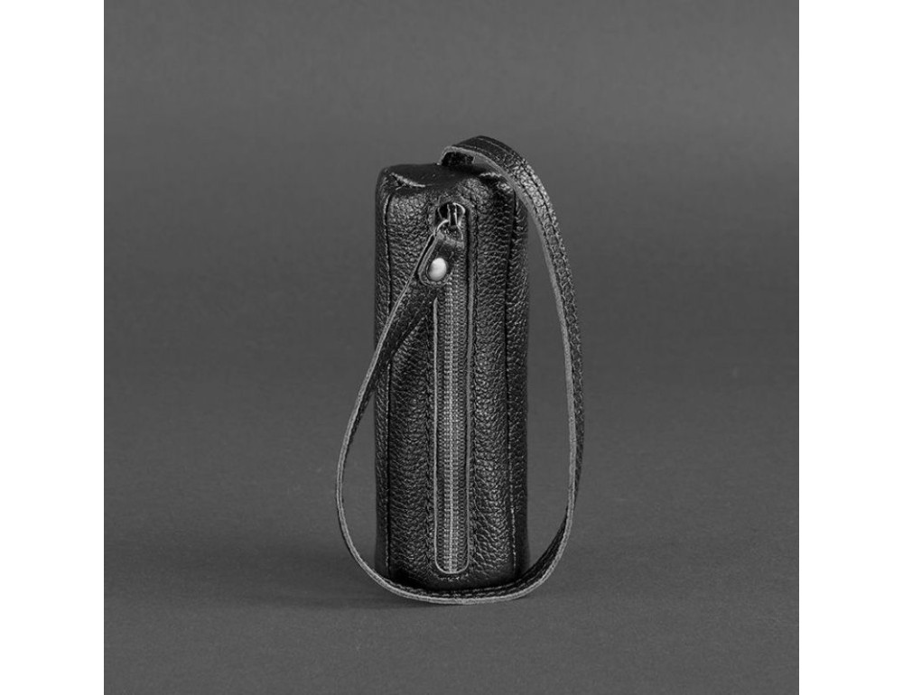 Чорна шкіряна ключниця Blancnote BN-KL-3-onix - Фотографія № 4