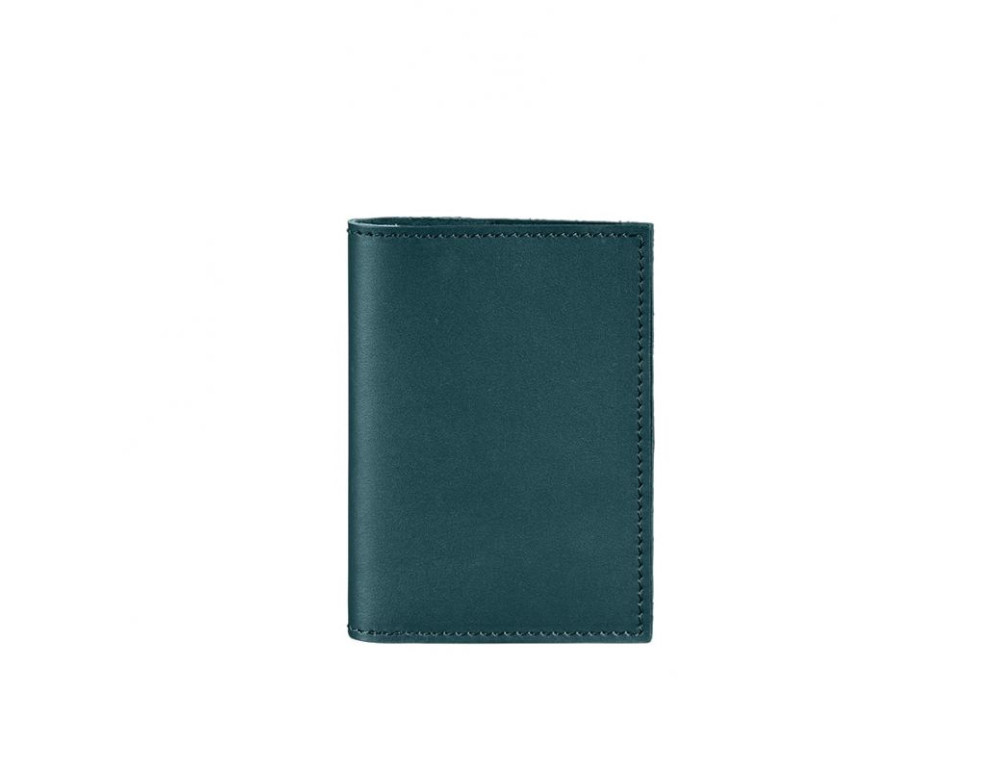 Обкладинка для паспорта 1.2 зелена Blancnote BN-OP-1-2-malachite - Фотографія № 5