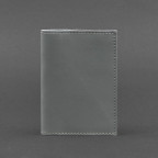 Шкіряна обкладинка для паспорта та військового квитка 1.2 сіра BN-OP-1-2-shadow - Фотографія № 104