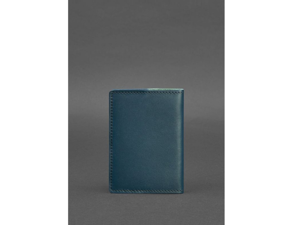 Обкладинка для паспорта 1.3 зелена Blancnote BN-OP-1-3-malachite - Фотографія № 4