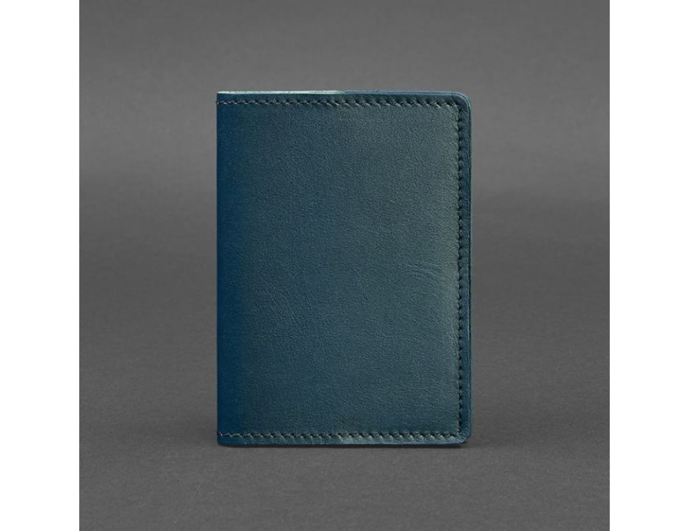 Обкладинка для паспорта 1.3 зелена Blancnote BN-OP-1-3-malachite - Фотографія № 5
