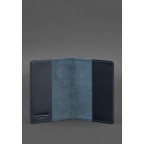 Шкіряна обкладинка для паспорта 1.3 темно-синя Blancnote BN-OP-1-3-navy-blue - Фотографія № 102