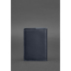 Шкіряна обкладинка для паспорта 1.3 темно-синя Blancnote BN-OP-1-3-navy-blue - Фотографія № 103