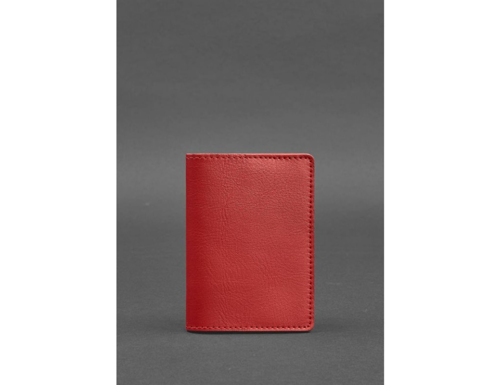 Обкладинка для паспорта 1.3 червона Blancnote BN-OP-1-3-red - Фотографія № 1 Обкладинка для паспорта 1.3 червона Blancnote BN-OP-1-3-red - Фотографія № 1