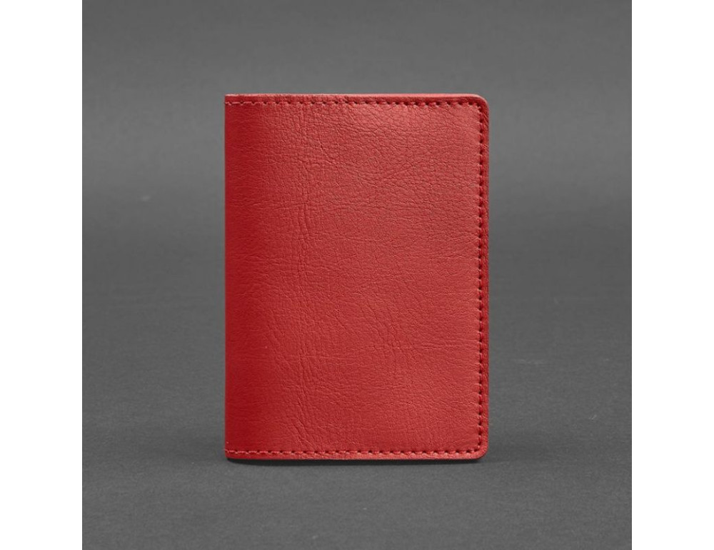 Обкладинка для паспорта 1.3 червона Blancnote BN-OP-1-3-red - Фотографія № 4