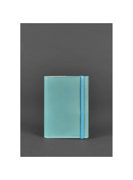 Кожаная обложка для паспорта 1.0 бирюзовая Blancnote BN-OP-1-tiffany