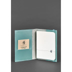 Шкіряна обкладинка для паспорта 1.0 бірюзова Blancnote BN-OP-1-tiffany - Фотографія № 101