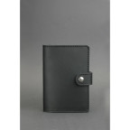 Шкіряна обкладинка для паспорта 3.0 чорна Blancnote BN-OP-3-g - Фотографія № 100