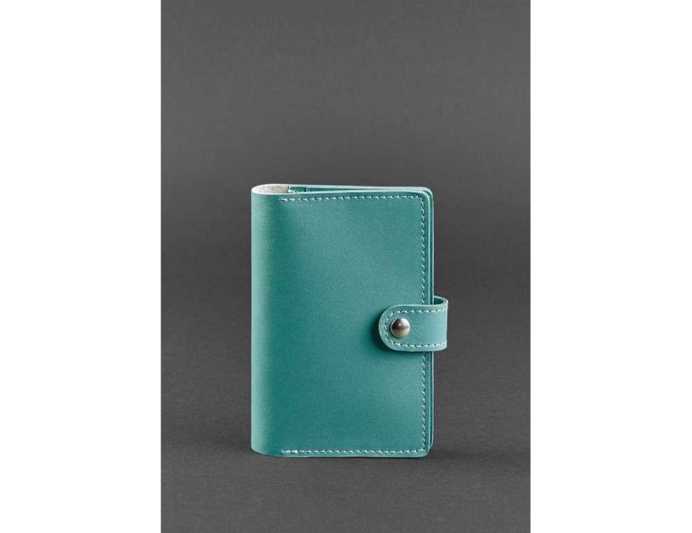 Шкіряна обкладинка для паспорта 3.0 бірюзова Blancnote BN-OP-3-tiffany - Фотографія № 1 Шкіряна обкладинка для паспорта 3.0 бірюзова Blancnote BN-OP-3-tiffany - Фотографія № 1