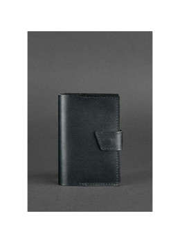 Кожаная обложка для паспорта 4.0 черная Blancnote BN-OP-4-g