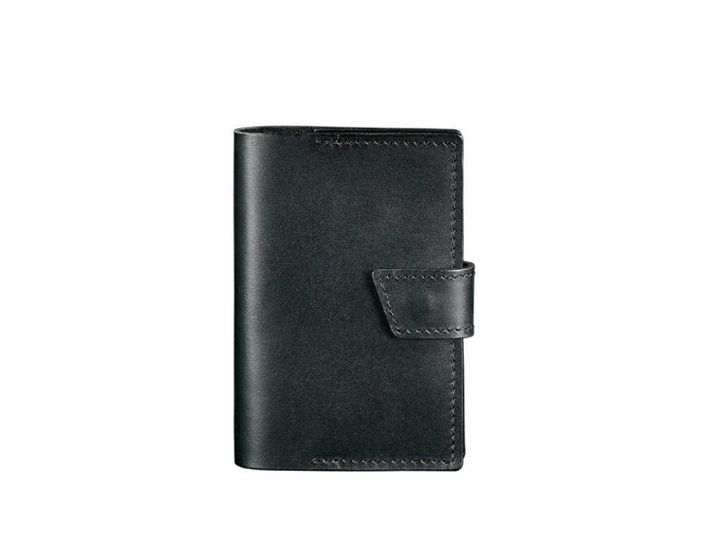 Шкіряна обкладинка для паспорта 4.0 чорна Blancnote BN-OP-4-g - Фотографія № 6