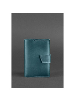 Кожаная обложка для паспорта 4.0 зеленая Blancnote BN-OP-4-malachite