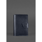 Шкіряна обкладинка для паспорта 4.0 темно-синя Blancnote BN-OP-4-navy-blue - Фотографія № 100