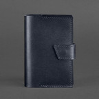 Шкіряна обкладинка для паспорта 4.0 темно-синя Blancnote BN-OP-4-navy-blue - Фотографія № 104