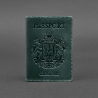 Кожана обкладинка для паспорта з українським гербом зелена Blancnote BN-OP-UA-iz - Фотографія № 103 Кожана обкладинка для паспорта з українським гербом зелена Blancnote BN-OP-UA-iz - Фотографія № 103