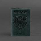 Шкіряна обкладинка для паспорта із американським гербом зелена Blancnote BN-OP-USA-iz - Фотографія № 103 Шкіряна обкладинка для паспорта із американським гербом зелена Blancnote BN-OP-USA-iz - Фотографія № 103