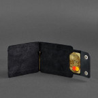 Чоловічий шкіряний чорний портмоне 10.0 затискач для грошей Crazy Horse Blancnote BN-PM-10-g-kr - Фотографія № 106