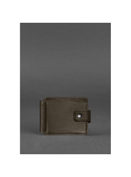 Тёмно-коричневый кожаный портмоне Blanknote BN-PM-13-1-o