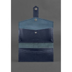Синій шкіряний гаманець BlankNote BN-PM-3-navy-blue - Фотографія № 102
