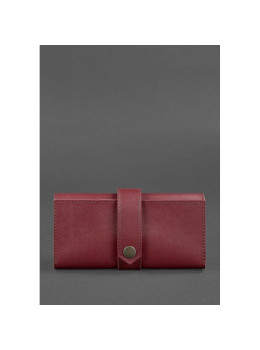 Женский виноградовый кошелек из кожи Blanknote BN-PM-3-vin