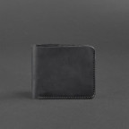 Чоловічий шкіряний портмоне 4.1 (4 кишені) чорний Crazy Horse Blancnote BN-PM-4-1-g-kr - Фотографія № 104