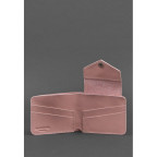 Шкіряне портмоне 4.2 на кнопці рожеве BN-PM-4-2-pink-peach - Фотографія № 102