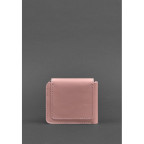 Шкіряне портмоне 4.2 на кнопці рожеве BN-PM-4-2-pink-peach - Фотографія № 103