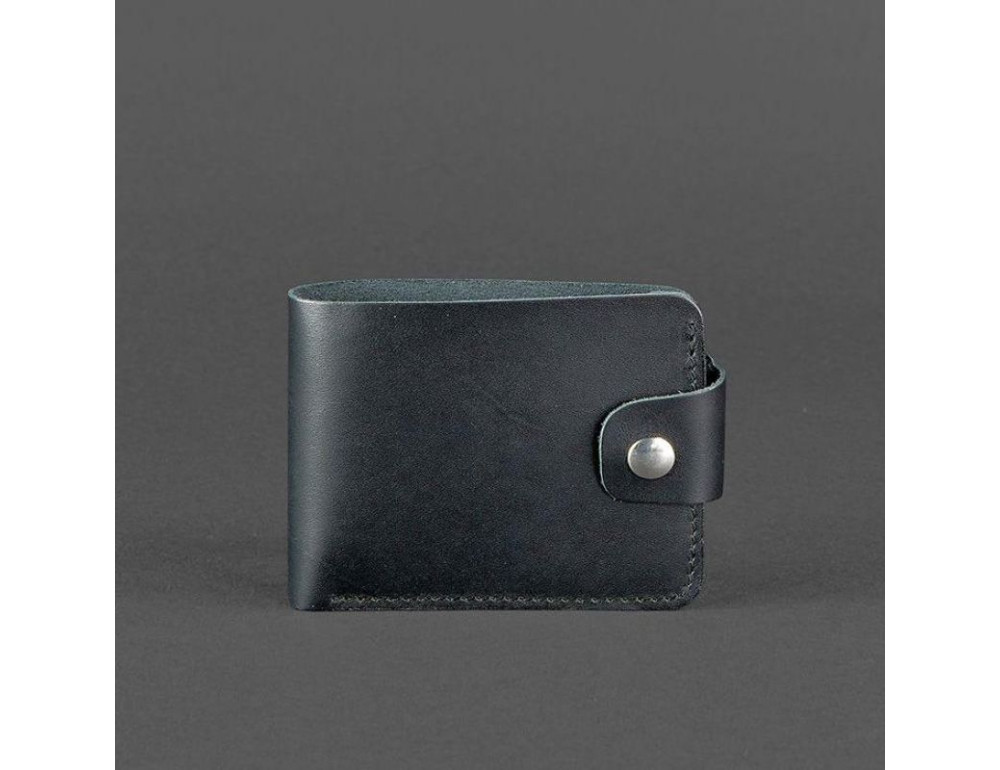 Шкіряне портмоне 4.3 чорне Blancnote BN-PM-4-3-g - Фотографія № 5