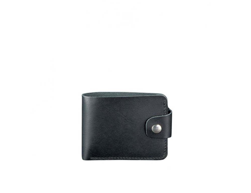 Шкіряне портмоне 4.3 чорне Blancnote BN-PM-4-3-g - Фотографія № 6