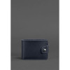 Шкіряне портмоне 4.3 темно-синє Blancnote BN-PM-4-3-navy-blue