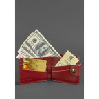 Шкіряне портмоне 4.3 бордове Blancnote BN-PM-4-3-vin - Фотографія № 101