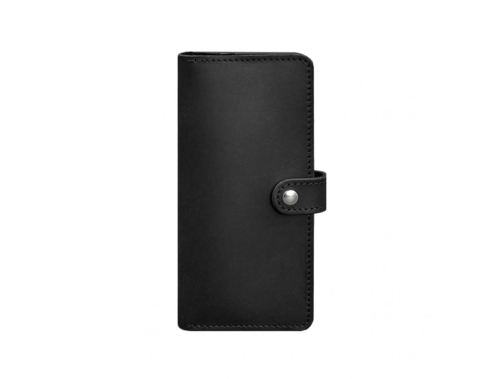 Шкіряне портмоне 7.0 Чорне Crazy Horse Blancnote BN-PM-7-g-kr - Фотографія № 7