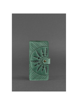 Изумрудный кошелек Blanknote BN-PM-7-IZ-LS