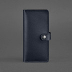 Темно-синій шкіряний гаманець Blanknote BN-PM-7-NAVY-BLUE - Фотографія № 104