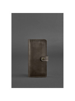 Кожаное портмоне 7.0 Темно-коричневое Crazy Horse Blancnote BN-PM-7-o