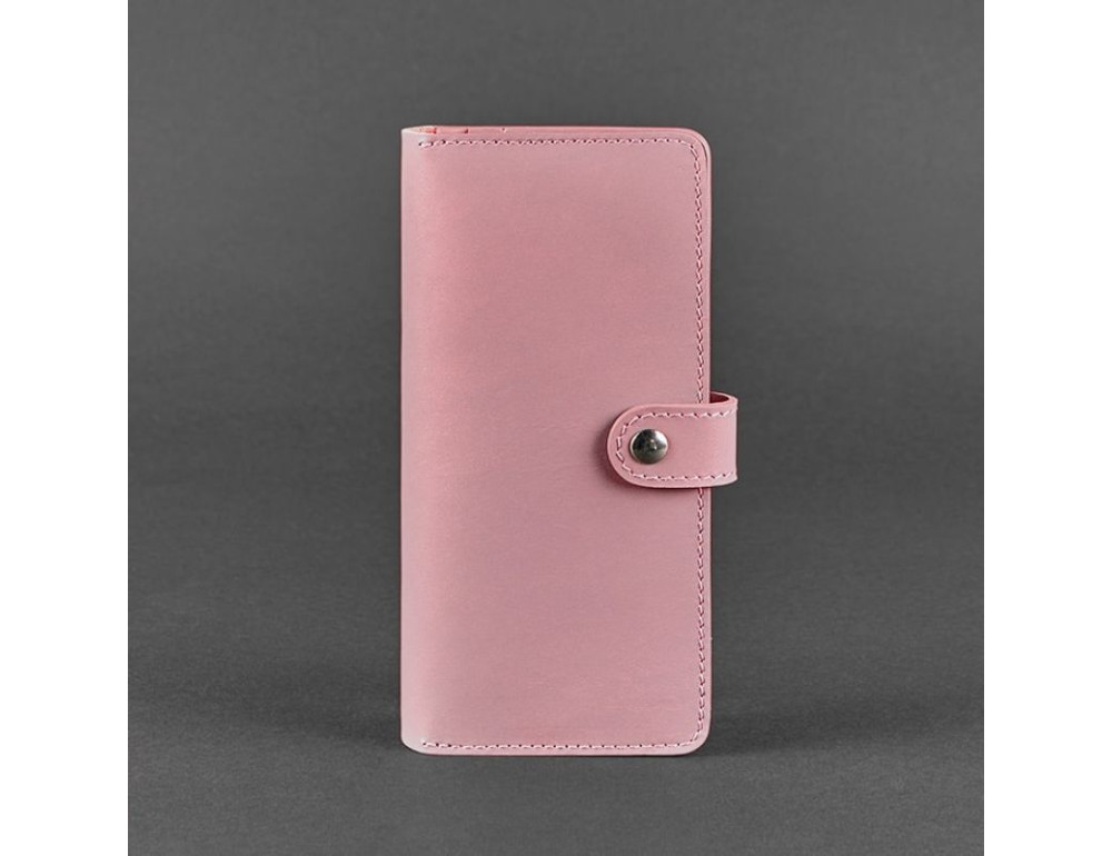 Шкіряне жіноче портмоне 7.0 Рожеве Blancnote BN-PM-7-pink - Фотографія № 5
