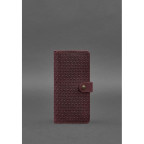 Шкіряне бордове портмоне 7.0 Карбон Blancnote BN-PM-7-vin-karbon - Фотографія № 100