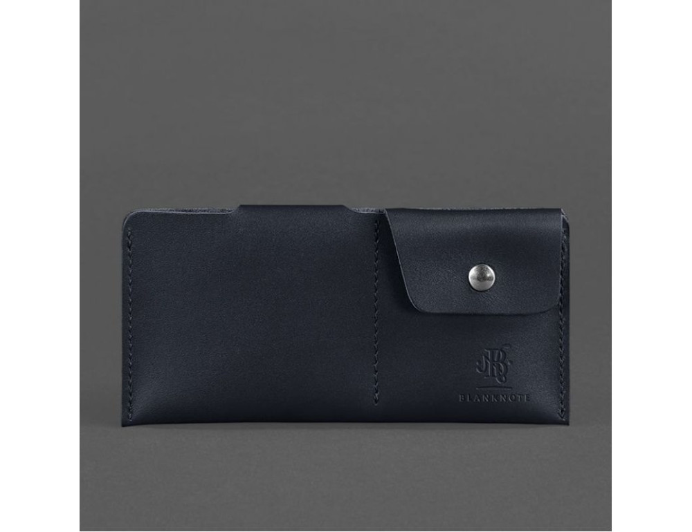 Шкіряне портмоне-купюрник 8.0 чорне Blancnote BN-PM-8-g - Фотографія № 4